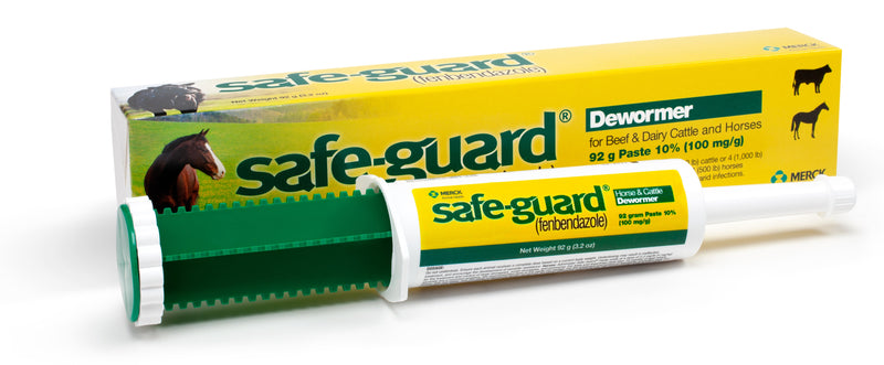 Intervet Safeguard Dewormer Paste for Horses, 92gm