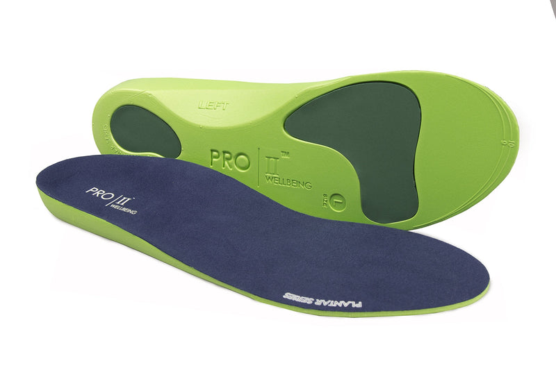 PRO 11 WELLBEING Plantar Series Orthotic Insoles Full Length with Arch Supports, Metatarsal and Heel Cushion for Plantar Fasciitis Treatment (5/6.5 UK) 5/6.5 UK - NewNest Australia