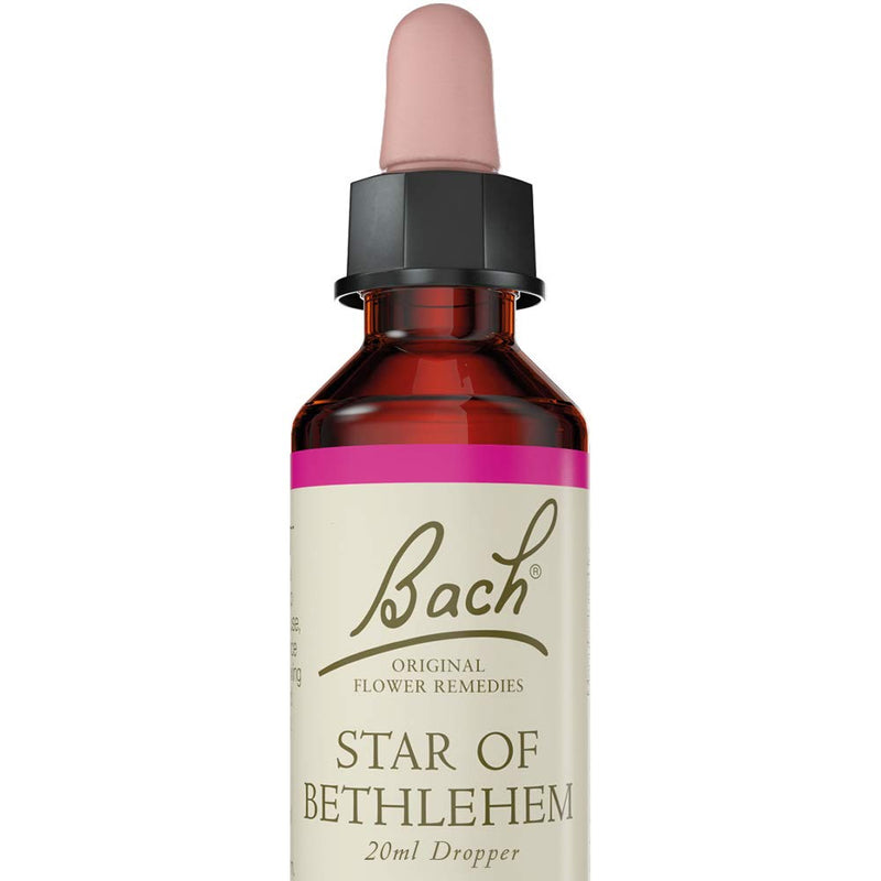 Bach Original Flower Remedy, Organic Flower Remedy Star of Bethlehem, Vegan Formula, Easy to Use Natural Emotional Wellness Support 1 Dropper Bottle 20 ml, Natural remedy Star Of Beth - NewNest Australia