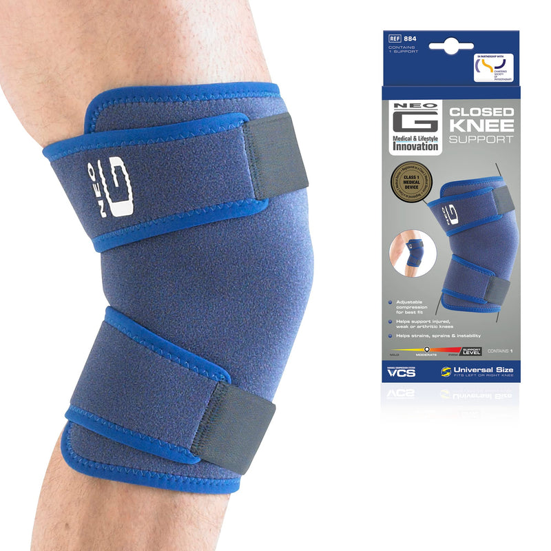 Neo-G Knee Support Closed - Knee Braces for Arthritis, Joint Pain Relief, Chronic aches, Knee Injuries, Runners Knee – for Daily Wear, Recovery - Adjustable Compression - NewNest Australia