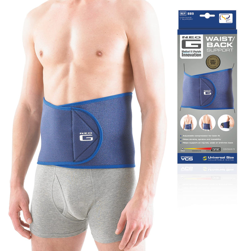 Neo-G Waist Back Support Brace - for Lower Back Pain Relief, Muscle Spasm, Sprains, Tired Muscles, Arthritis, Injury Recovery - Adjustable Compression Lumbar Support Belt - Class 1 Medical Device - NewNest Australia