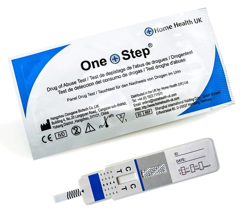 One Step Cannabis Urine Panel Drug Tests, 5 x Rapid Dip Card Testing Kits, 50ng/mL Cut-Off, Detects Marijuana, Hashish, THC, Ideal for Parents, Schools, Hospitals, Workplace - NewNest Australia