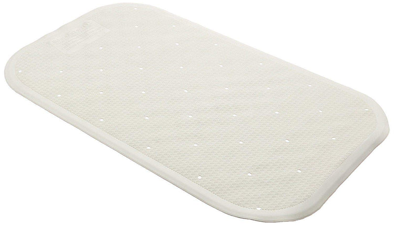 Homecraft Safety Bath Mat Small, 565mm L x 250mm W (22.25", 13.75"), Slip-Resistant Bathroom and Shower Mat with Drainage Holes and Suction Cups for Stability, Cushioning, Safe Bathing and Self-Care - NewNest Australia