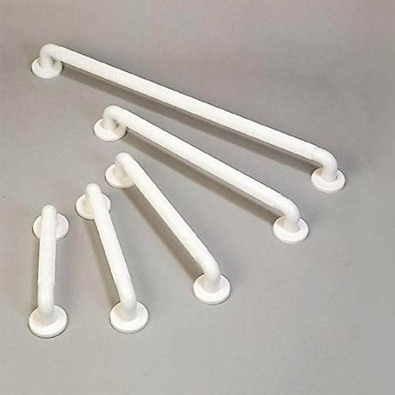 Homecraft Moulded Fluted Grab Rail, Durable PVC Safety Rail and Mobility Aid for Bathroom for Elderly, Disabled and Handicapped Users, Indoor and Outdoor Attachment, 61cm Single - NewNest Australia