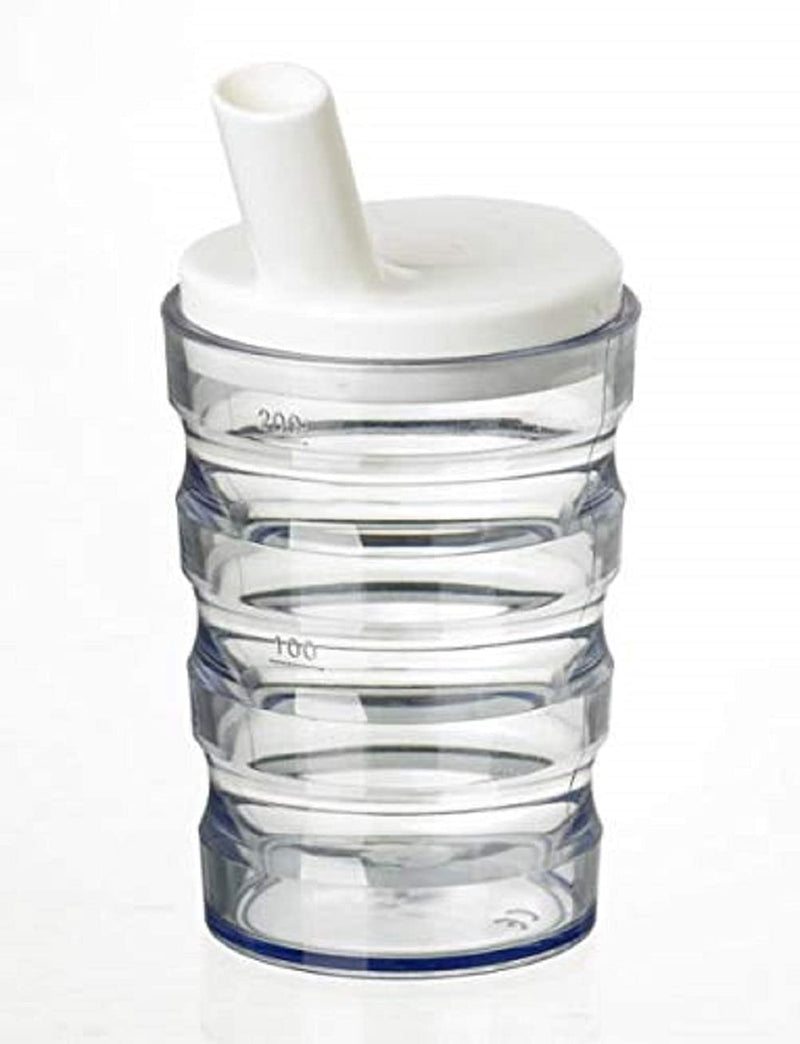 Homecraft Clear Non Spill Cup, Portable Travel Mug with Straw Lid for Children, Elderly and Disabled, Size Large Clear Mug L (Pack of 1) Single - NewNest Australia