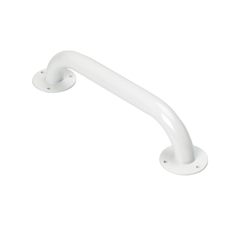 Homecraft Steel Ringwood Grab Bar, Safety Rail and Mobility Aid for Bathroom and Shower, Elderly, Handicapped and Disabled User Support, Indoor and Outdoor Attachment , 12" - NewNest Australia