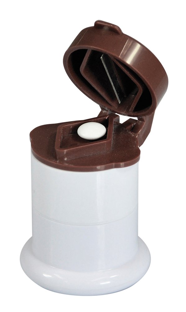 3-in-1 Pill Cutter/Splitter, Crusher and Storage Cut even small Tablets in half Aids those with Limited Dexterity, Weak Grip or those who can’t take large Tablets Ideal for Travel and Home use - NewNest Australia