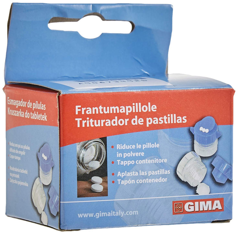 Gima - Ultra Pills Crushers, Professional and Domestic Pills Pulverizer, with built-in pillbox, for Elderly persons and Children, also suitable for Pets, pack of 1 unit - NewNest Australia