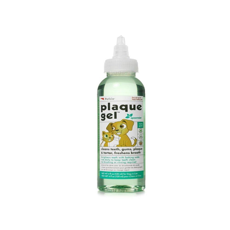 Petkin Plaque Teeth Cleaning Gel - Mint Flavour - PawsPlanet Australia