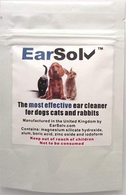 EarSolv™ 20g Cleans Out Ear Wax, Yeast And Mites In Dogs, Cats And Rabbits. ** 100% GUARANTEED ** - PawsPlanet Australia