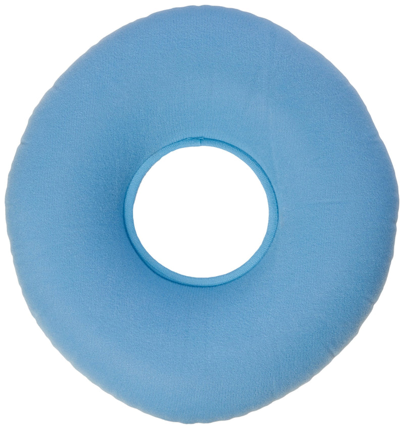Inflatable Pressure Relief Ring Donut Support Cushion. Comfort & Posture, Ideal For Travel. Helps Relieve Back, Hip, Pregnancy, Post Pregnancy Pain & Discomfort. Distributes Weight Evenly. Blue/Grey - NewNest Australia