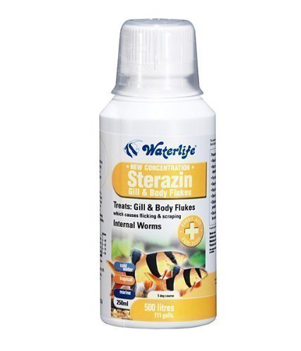 Aquarium Treatment For General Parasites- Sterazin 250ml - PawsPlanet Australia