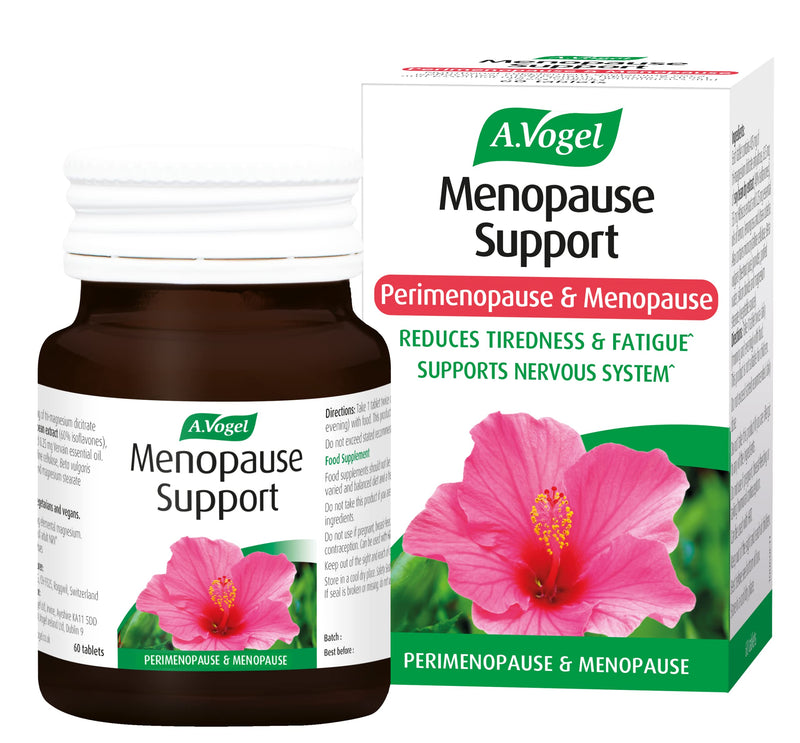 A.Vogel Menopause Support | For Perimenopause, Menopause & Postmenopause Symptoms | Menopause Supplement with Soy Isoflavones, Magnesium & Hibiscus | 60 Tablets 60 Count (Pack of 1) - NewNest Australia
