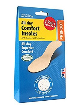 Profoot All Day Comfort Insole Offers Extra Cushioning with Anti-Bacterial Protection. for Sore or fatigued feet Sometimes Caused by Ill-Fitting Shoes - Pack of 2 - NewNest Australia