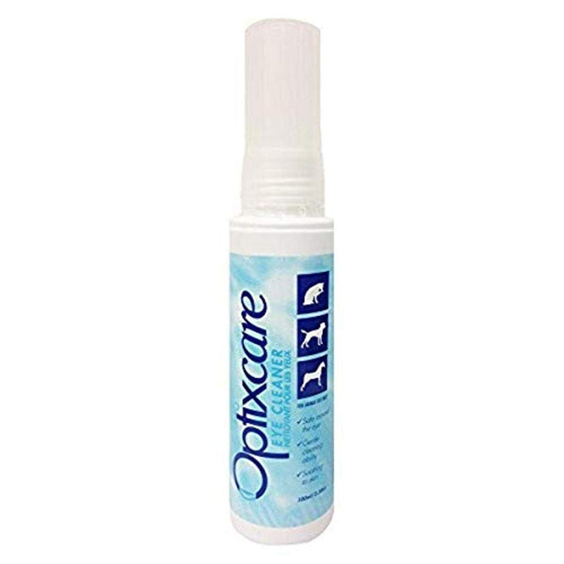 Optixcare Eye Cleaning Solution x 100ml. Pet Eye Care - PawsPlanet Australia