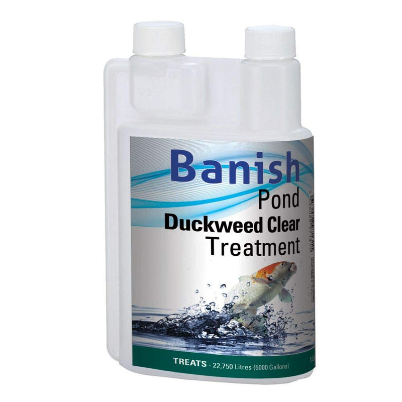 Industrial Leisure Banish Pond Duckweed Clear Treatment 1 Litre - Treats 22750 Litres - PawsPlanet Australia