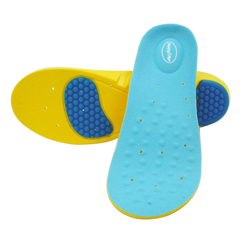 Happystep Memory Foam Gel Sport Insoles with Neutral Arch Support, Heel and Ball of Foot Cushioning, Shock Absorption Comfort Shoe Inserts for Men and Women UK 5-8 - NewNest Australia