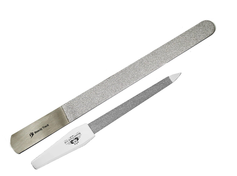 Nail File - Diamond Deb - Nail File Set - Foot Dresser Stainless Steel - Double Sided Diamond Dust Coating - Podiatry Foot Care Instruments - Professional Quality Product - Chiropody File - NewNest Australia