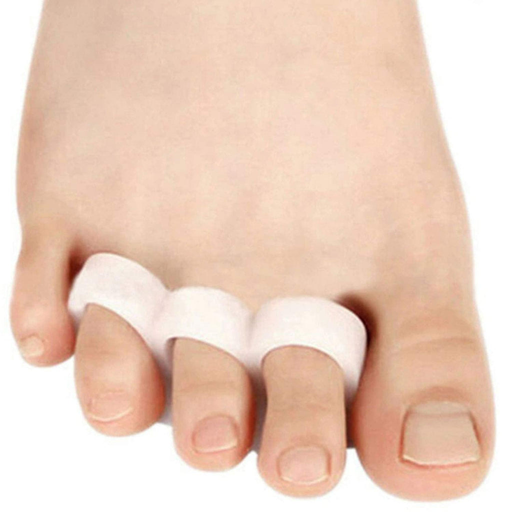 Pedimend Silicone GEL TOE SQUEEZING AVOIDING SEPRATOR (3PAIR) - Separates & Cushions Toes - Improves Balance & Foot Strength - Hammer Toe Corrector - Foot Care - NewNest Australia