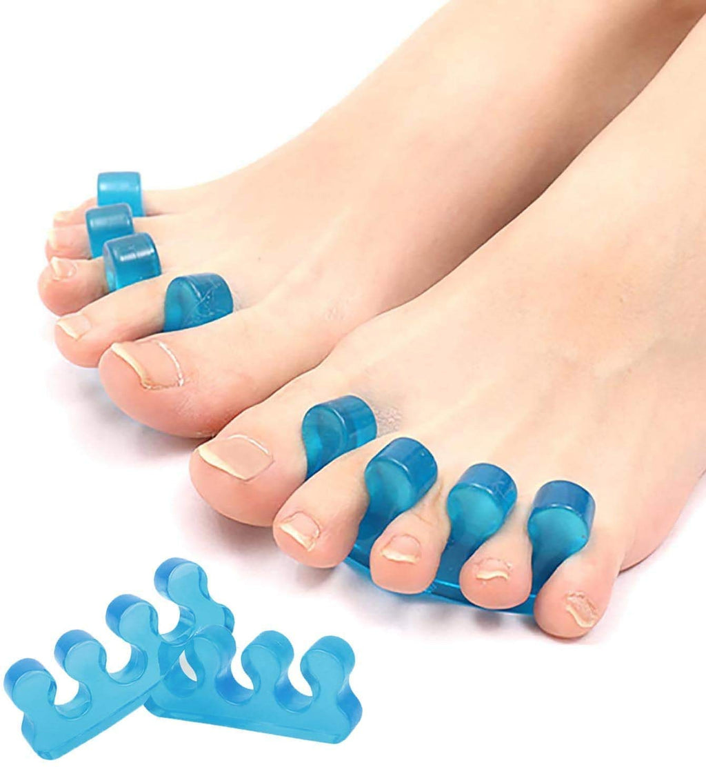 Pedimend Toe Separators and Toe Streightener for Relaxing Toes - Excellent for Treating Bunion, Overlapping & Crooked Toes Naturally - Great For Pedicure - Foot Care (2PCS PACK) - NewNest Australia