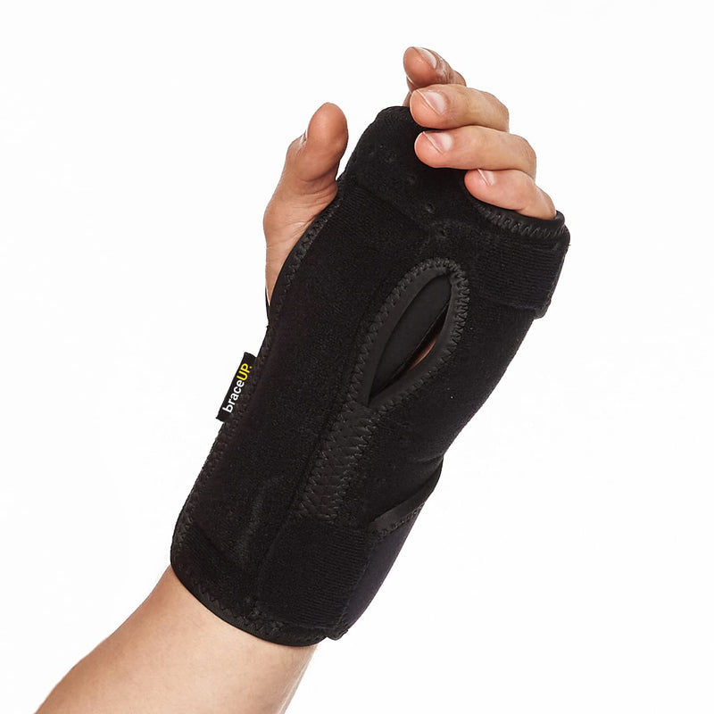 BraceUP Night Sleep Wrist Support Brace for Men and Women - Lightweight Splint with Cushioned Pads for Carpal Tunnel, Hand Support, and Tendonitis Arthritis Pain Relief - NewNest Australia