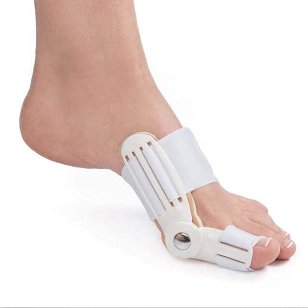 Pedimend Bunion Corrector Relief Orthopedic Splint (1PCS) - Toe Correction & Bunion Relief Splint - Help to Restore Natural Alignment - Hallax Valgus Toe Straightener - Foot Care (White) White - NewNest Australia