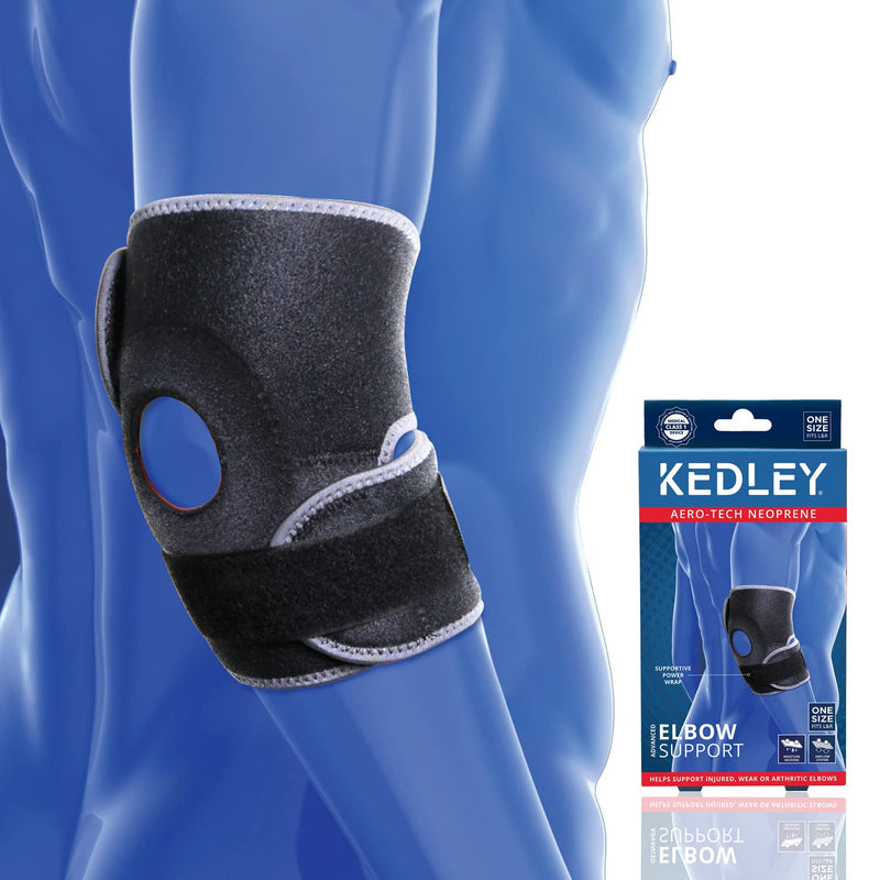 Kedley Elbow Support for Arthritis, Tennis Elbow Pain, Epicondylitis Pain, Golfers & Gym Elbow Pain - Neoprene Elbow Strap for Upper Elbow Strain Relief - Elbow Brace with Adjustable Strap - NewNest Australia