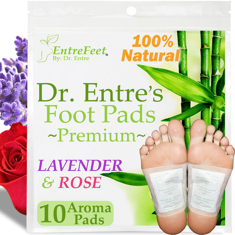 Dr. Entre's Detox Foot Patches: All Natural Detox Foot Pads to Remove Body Toxins, Pain Relief, Sleep Aid | Deep Cleansing Foot Detox Patches, 10 Pack 10 Count (Pack of 1) - NewNest Australia