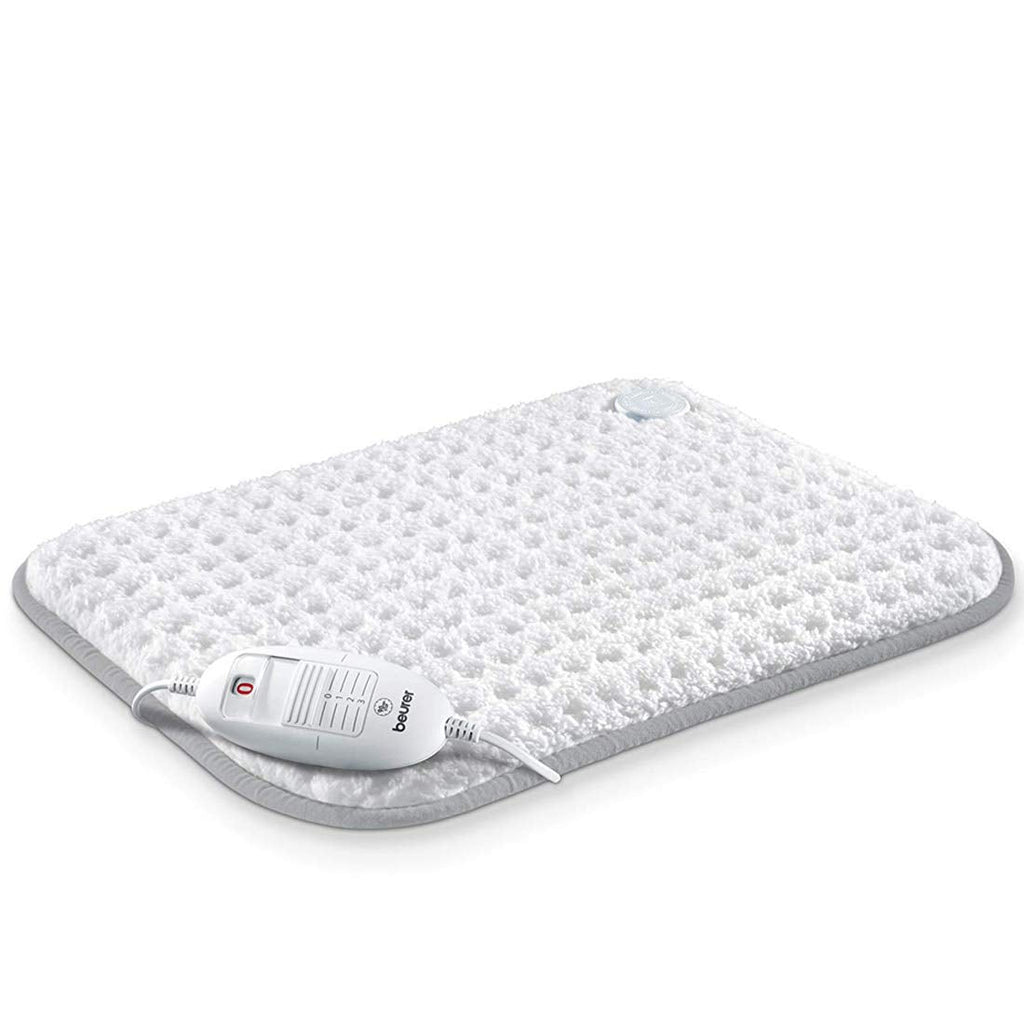 Beurer HK42UK Super-Cosy Heat Pad | Luxury soft fleece surface | Rapid warm-up function | 3 electronically regulated temperature settings | Machine-washable | Automatic switch-off - NewNest Australia