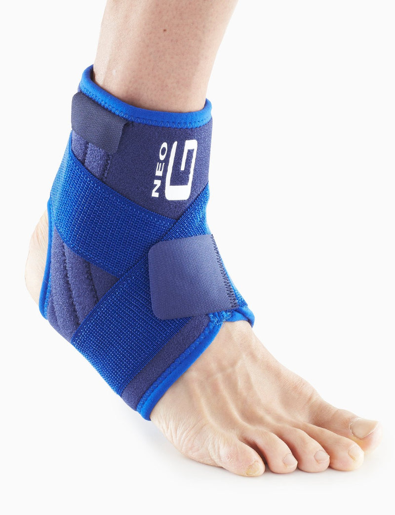 Neo G Ankle Support, Stabilized Support with Figure of 8 Strap – Support for Arthritis Relief, Joint Pain, Ankle Injuries, Sprains – Adjustable Compression – Class 1 Medical Grade – Unisex – Blue - NewNest Australia