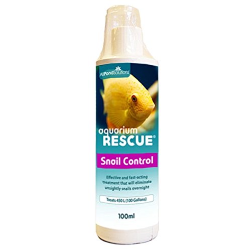 All Pond Solutions Aquarium Rescue Snail Control Fish Tank Water Treatment 100ml - PawsPlanet Australia