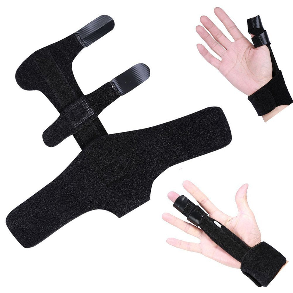 Adjustable Aluminium Trigger Finger Extension Finger Splint, Metaca Rpal Fracture Healing Mallet Finger Correction Support Bracket for Fractures, Postoperativ and Pain Relief - NewNest Australia