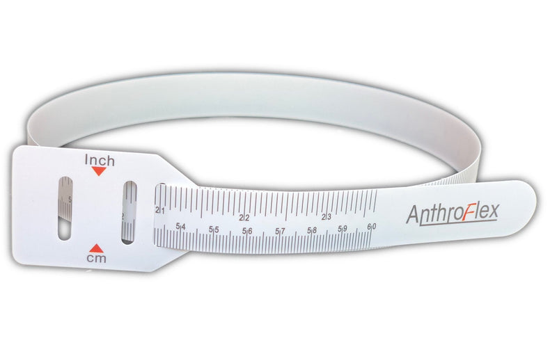 (Pack of 5) AnthroFlex Infant Head Circumference Measuring Tape for Pediatrics, Baby, Babies - Plastic, Reusable, Non-Stretchable with End Insert - Measure OFC Occipital Frontal Circumference - NewNest Australia