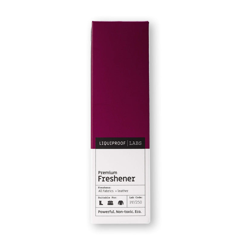 Liquiproof LABS 250ml Premium Freshener fast-acting deodoriser for footwear, shoes and clothing. Our spray refreshes trainers, shoes, sports bags and clothing. - NewNest Australia