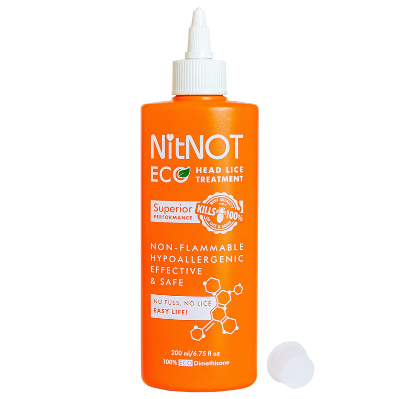 NitNOT - NitNOT Headlice Treatment As Seen On Dragons Den100% Effective Kills All Head Lice & Eggs. Premium Nit Treatment Lotion (200ml). Lice Treatment for All Hair, for Children and Adults. - NewNest Australia