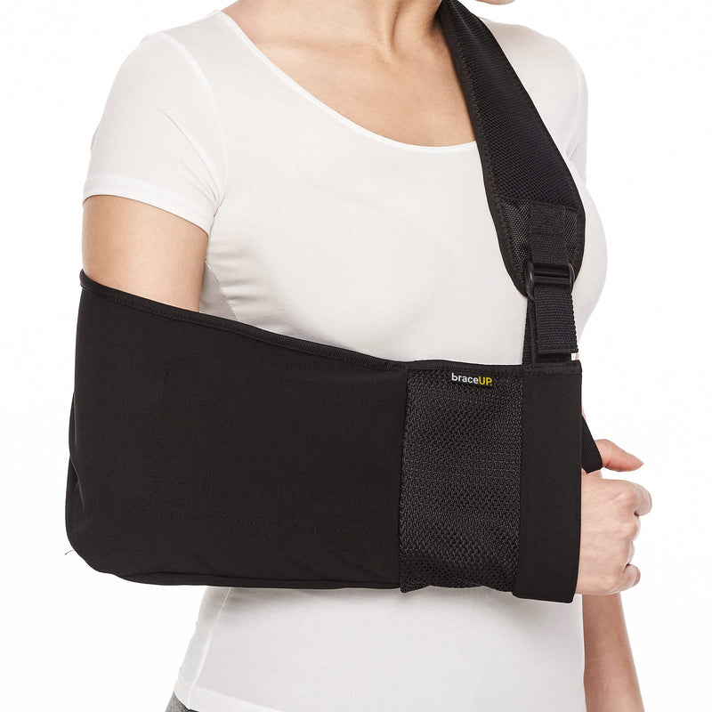 BraceUP Arm Sling for Shoulder Injury for Women and Men - Rotator Cuff Torn, Wrist and Elbow Surgery with Adjustable Padded Arm Support Straps - NewNest Australia