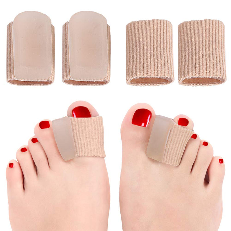 Toe Spacer for Bunion, Toe Corrector and Straighteners for Overlapping Toe, Drift Toes, Hammer Claw Toe, 4 PCS Gel Toe Separators Foot Pain Relief, Big Toe Alignment for Women & Men - NewNest Australia