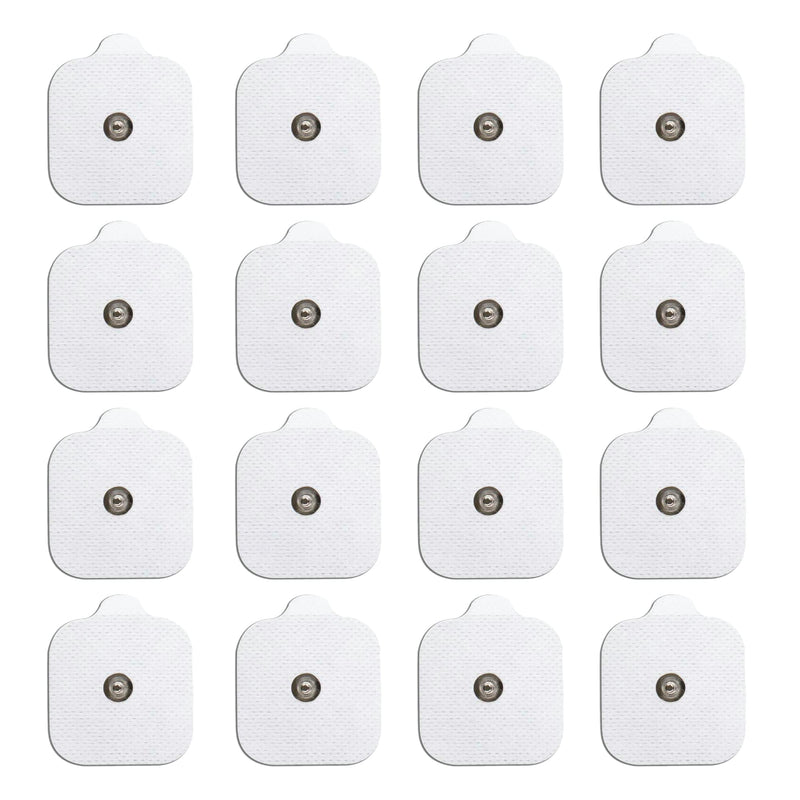 Med-Fit Self-Adhesive Pads - Universal Studded Electrode Pads To Fit Virtually All TENS Machines - Target Small or Large Painful Areas - 16 Pack. Stud Size 3.5mm - NewNest Australia