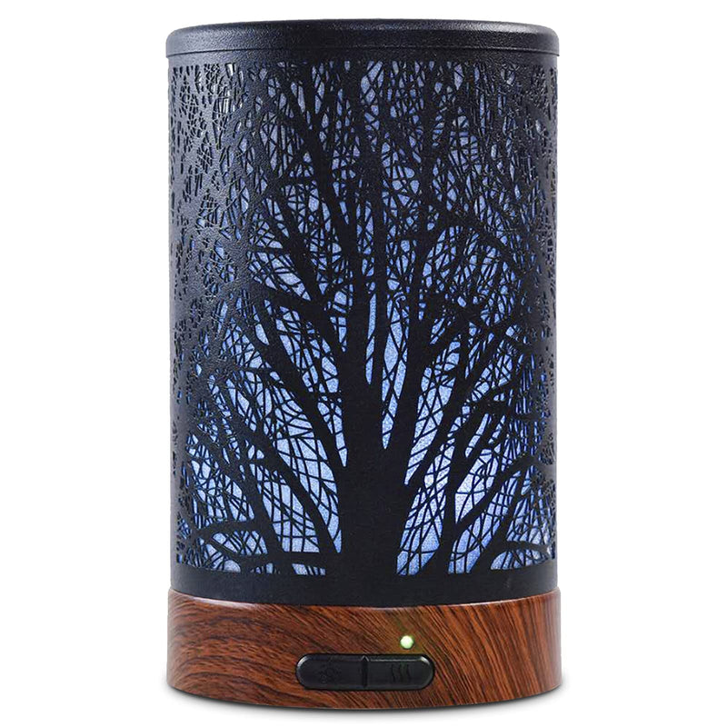 Essential Oil Diffuser Fragrance Aromatherapy Scented Oil Diffuser Ultrasonic Whisper Quiet with Waterless Auto Shut-Off 7 LED Night Light for Home Office SPA Forest - NewNest Australia
