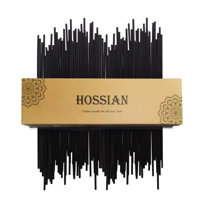 HOSSIAN 50pcs Black Fibre Reed Thick Diffuser Sticks for Diffuser Oils Fragrance Refill - Fibre Reeds for Diffusers(Black7.5/19cm) Black7.5"/19cm - NewNest Australia