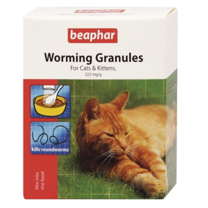 Leeway Beaphar - WORMER GRANULES FOR CATS & KITTENS - 4 Sachet Pack x1 - PawsPlanet Australia