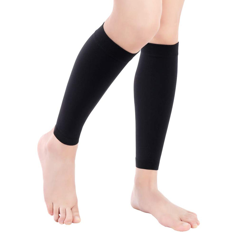 Calf Compression Socks, Footless Compression Calf Sleeves with Medical Gradient Compression, 20-30mmHg Compression Stockings for Shin Splint, Varicose Vein, Edema, Women & Men - NewNest Australia
