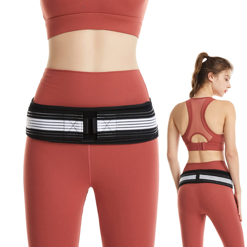 SI Joint Hip Sacroiliac Belt for Women and Men- Alleviates Sciatic, Pelvic, Lower Back, Leg and Sacral Nerve Pain Caused by Si Joint Dysfunction- Breathable Anti-Slip-Stabilizing Compression - NewNest Australia