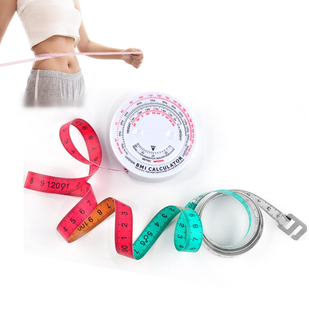 Body Tape Measure, Body Mass Index Fat Measurement Accurate Body Fat Monitors Calculator Fitness Bmi Tape Measure For Body Fat & Body Composition Monitors Healthy Care - NewNest Australia