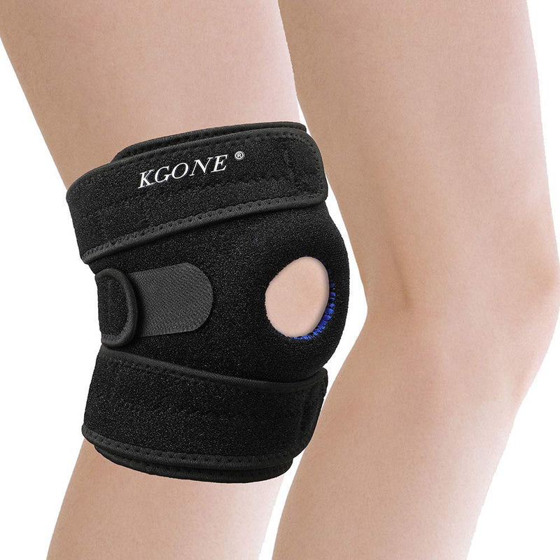 KGONE Knee Brace Support with Anti-Slip Design, Fully-Adjustable Neoprene Brace-Support for Sports, Arthritis Pain Relief, Joint Pain, Tendonitis, Meniscus Tear, Basketball, Running, Men & Women - NewNest Australia