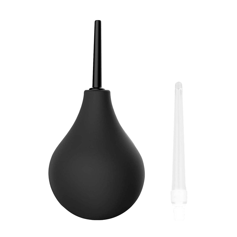 T2 Enema Bulb Kit 224ml - Anal Douche for Men & Women – Enema Kit for Adults Includes 2 x Detachable Comfortable Slim Nozzles - FDA CE Certified - NewNest Australia