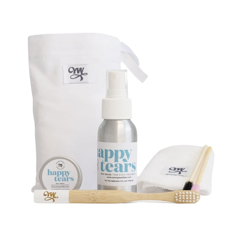 Happy Tears® Kit Complete Tear Stain Remover for Dogs - PawsPlanet Australia