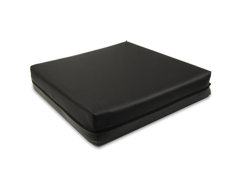 PEPE - Wheelchair Cushions for Pressure Relief (16.5" x 16.5" x 3.14"), Pressure Cushions for Bottoms, Waterproof Pressure Cushion for Wheelchair, Black Cushion, Viscoelastic Foam - Made in Europe - NewNest Australia