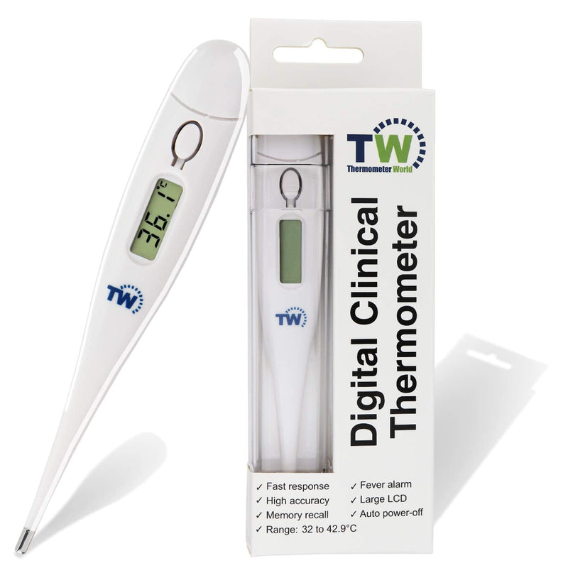 Temperature Thermometer for Adults Kids and Children - Fast and Accurate Medical Thermometer - Easy to Use Body and Oral Thermometer with Fever Alarm Child Thermometer - NewNest Australia