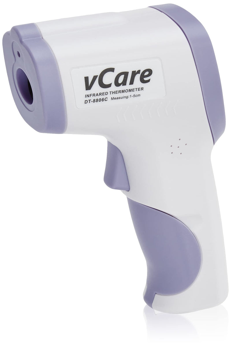 VCare Infrared Non-Contact Digital Thermometer, Certified as Medical Grade - Suitable for Reading Adult & Infant Forehead temperatures & Measuring Object Surface temperatures, high-Temperature Alarm - NewNest Australia